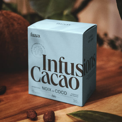 Infusions Fuzco Cacao Noix de coco BIO