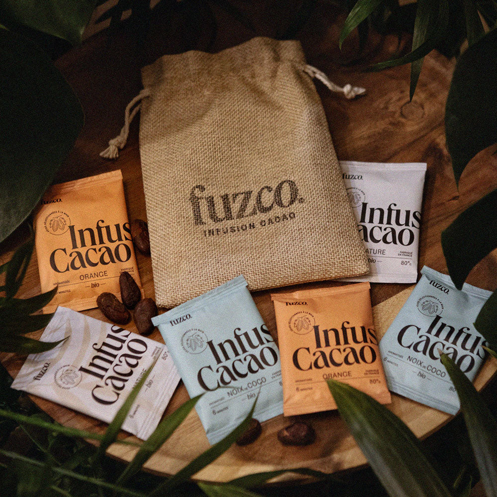 Infusions Fuzco BIO sac en toile de jute