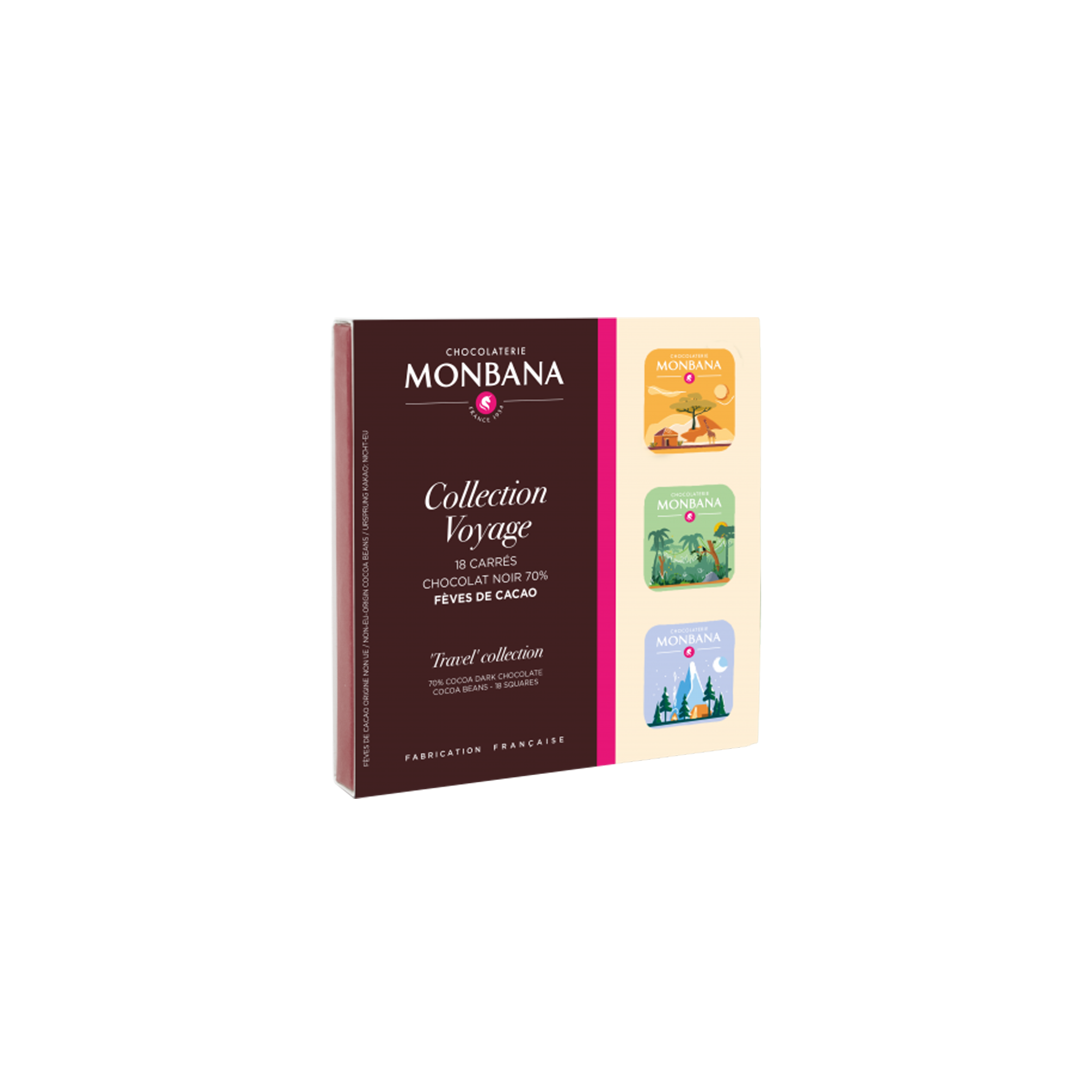 Coffret collection de napolitains Monbana