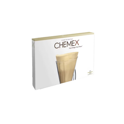 Filtres papier naturel pour Chemex 3 tasses