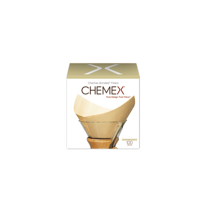 Filtres papier naturel pour Chemex 6-8 tasses