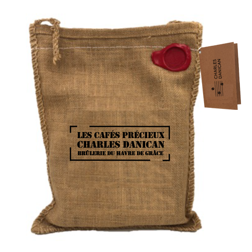 petit sac en toile de jute