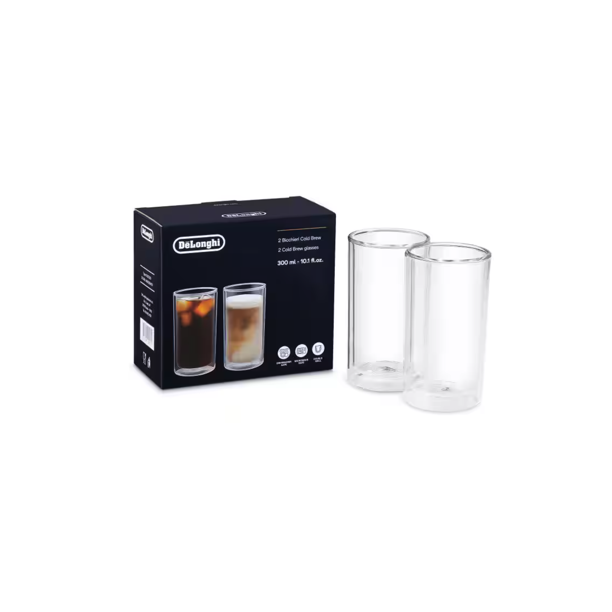 2 Tasses cold brew De'Longhi