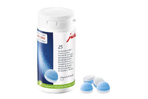 Pastilles de nettoyage 2 phases JURA (boîte de 25 pastilles